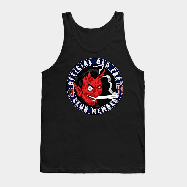 1941 She-Devil 80th Birthday Gift Vintage Style Tank Top by The Dirty Gringo